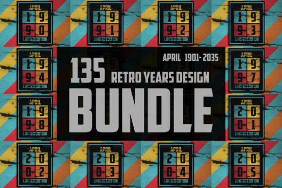 135 Retro Years - April 1901 - 2035 Review