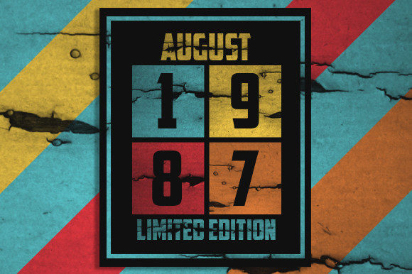 Retro August 1987 Limited Edition Review