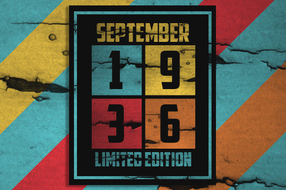 Retro September 1936 Limited Edition Review